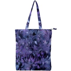 Carbonated Lilacs Double Zip Up Tote Bag by MRNStudios