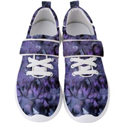 Carbonated Lilacs Men s Velcro Strap Shoes by MRNStudios