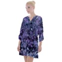 Carbonated Lilacs Open Neck Shift Dress View1