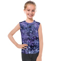 Carbonated Lilacs Kids  Mesh Tank Top by MRNStudios