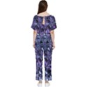 Carbonated Lilacs Batwing Lightweight Jumpsuit View2