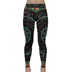 Mandala - 0008b - The Coffee Eye Classic Yoga Leggings by WetdryvacsLair