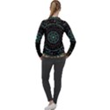 Mandala - 0008b - The Coffee Eye Women s Pique Long Sleeve Tee View2