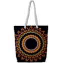 Mandala - 0009 - A Fast 24 Full Print Rope Handle Tote (Small) View1