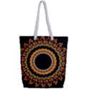 Mandala - 0009 - A Fast 24 Full Print Rope Handle Tote (Small) View2