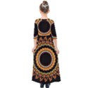 Mandala - 0009 - A Fast 24 Kids  Quarter Sleeve Maxi Dress View2