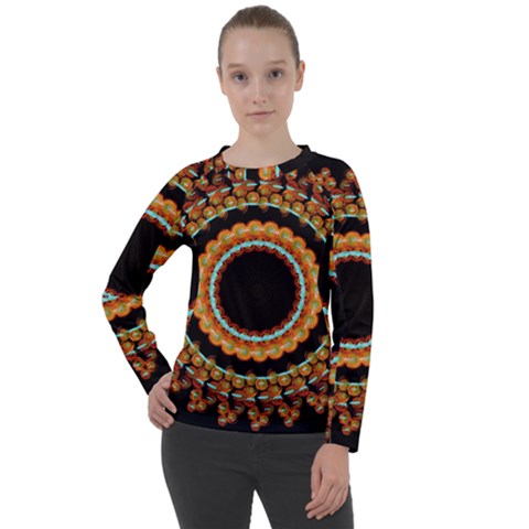 Mandala - 0009 - A Fast 24 Women s Long Sleeve Raglan Tee by WetdryvacsLair