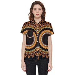 Mandala - 0009 - A Fast 24 Short Sleeve Pocket Shirt by WetdryvacsLair