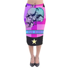 Emergency Taco Delivery Service Velvet Midi Pencil Skirt by WetdryvacsLair