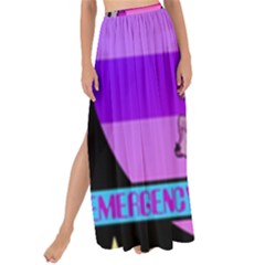 Emergency Taco Delivery Service Maxi Chiffon Tie-up Sarong by WetdryvacsLair