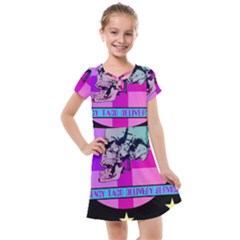 Emergency Taco Delivery Service Kids  Cross Web Dress by WetdryvacsLair