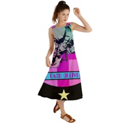 Emergency Taco Delivery Service Summer Maxi Dress by WetdryvacsLair