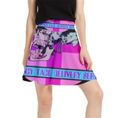 Emergency Taco Delivery Service Waistband Skirt by WetdryvacsLair