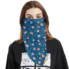 Unusual Flowers Face Covering Bandana (triangle)