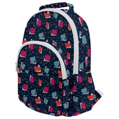 D52f0637-744d-4ef4-ba98-88c2841689d2 Rounded Multi Pocket Backpack by SychEva