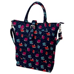 D52f0637-744d-4ef4-ba98-88c2841689d2 Buckle Top Tote Bag by SychEva