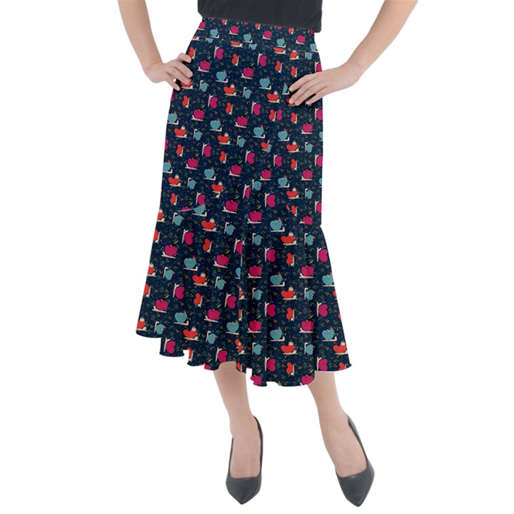 D52f0637-744d-4ef4-ba98-88c2841689d2 Midi Mermaid Skirt