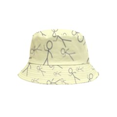 Little Men In Yellow Bucket Hat (kids) by JustToWear