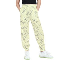 Little Men In Yellow Kids  Elastic Waist Pants