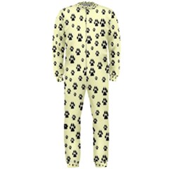 Pattern Silhoutte Paw On Yellow Onepiece Jumpsuit (men)  by JustToWear