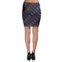 Multicolored Mosaic Print Pattern Bodycon Skirt View2