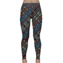 Multicolored Mosaic Print Pattern Classic Yoga Leggings View1