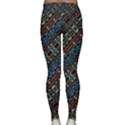 Multicolored Mosaic Print Pattern Classic Yoga Leggings View2