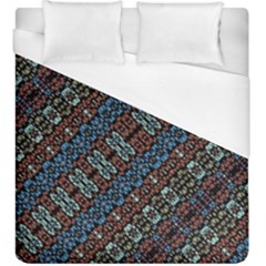 Multicolored Mosaic Print Pattern Duvet Cover (king Size)