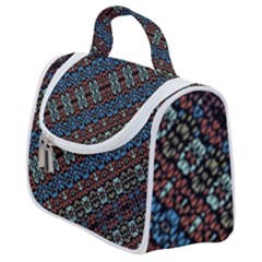 Multicolored Mosaic Print Pattern Satchel Handbag by dflcprintsclothing