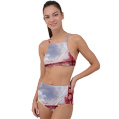 Golden Gate Bridge High Waist Tankini Set by goljakoff