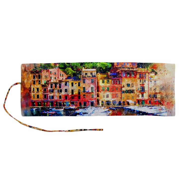 Pier Roll Up Canvas Pencil Holder (M)