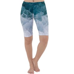 Blue Sea Cropped Leggings  by goljakoff