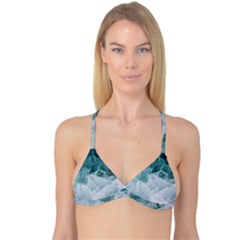 Blue Sea Reversible Tri Bikini Top by goljakoff