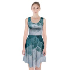 Blue Sea Racerback Midi Dress by goljakoff