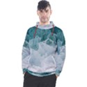 Blue sea Men s Pullover Hoodie View1