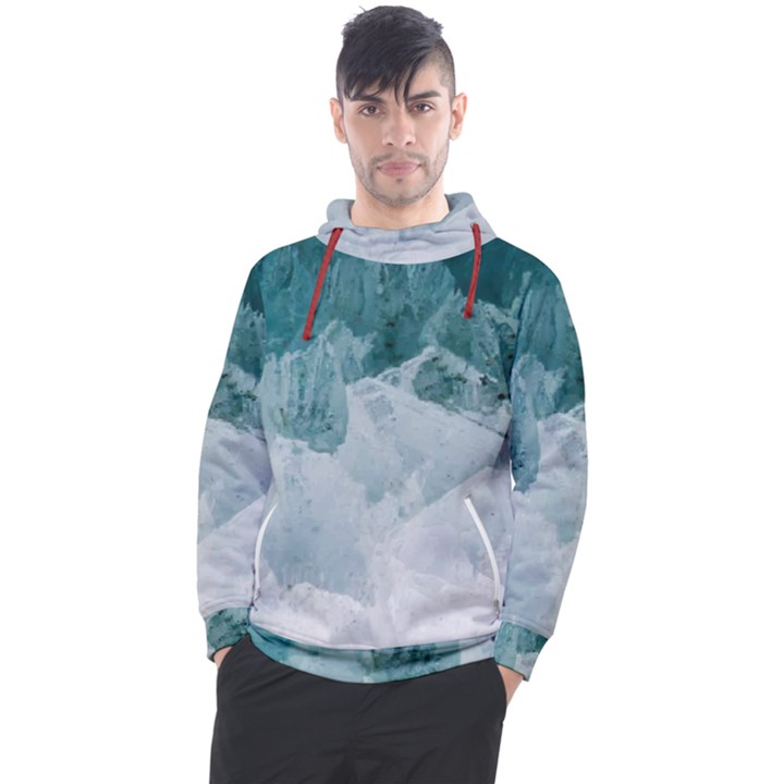 Blue sea Men s Pullover Hoodie