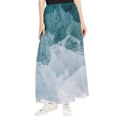 Blue Sea Maxi Chiffon Skirt by goljakoff