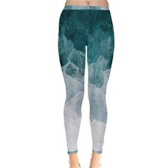 Blue Sea Inside Out Leggings by goljakoff