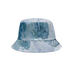 Blue Sea Waves Inside Out Bucket Hat (kids)