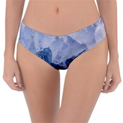 Blue ice mountain Reversible Classic Bikini Bottoms