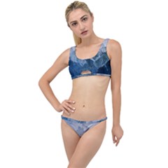 Blue ice mountain The Little Details Bikini Set