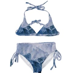 Blue ice mountain Kids  Classic Bikini Set