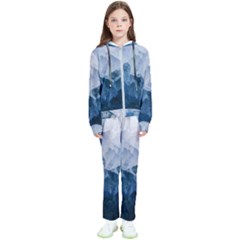 Blue ice mountain Kids  Tracksuit