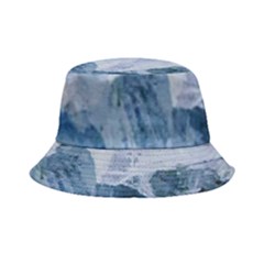 Blue Ice Mountain Bucket Hat by goljakoff