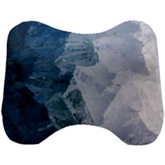 Storm blue ocean Head Support Cushion