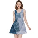 Storm blue ocean Inside Out Reversible Sleeveless Dress View1