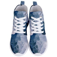 Storm Blue Ocean Women s Lightweight High Top Sneakers by goljakoff