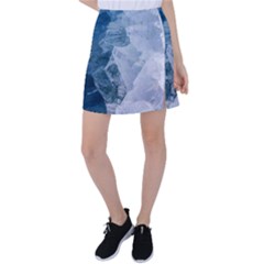 Storm blue ocean Tennis Skirt