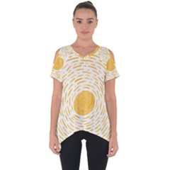 Sunlight Cut Out Side Drop Tee by goljakoff