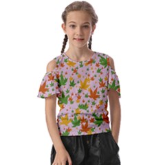 Leafs Kids  Butterfly Cutout Tee